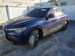 Salvage cars for sale at Opa Locka, FL auction: 2019 Alfa Romeo Stelvio TI