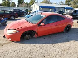 Salvage cars for sale at Wichita, KS auction: 2002 Mercury Cougar V6