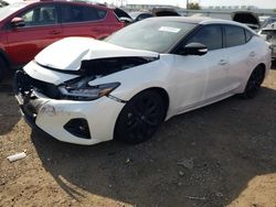 Salvage cars for sale at Elgin, IL auction: 2021 Nissan Maxima SR