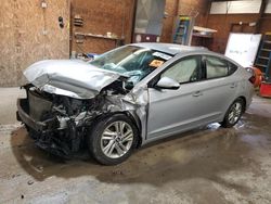 Salvage cars for sale at Ebensburg, PA auction: 2020 Hyundai Elantra SEL