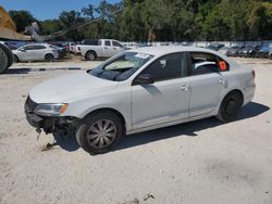 Vehiculos salvage en venta de Copart Ocala, FL: 2014 Volkswagen Jetta Base