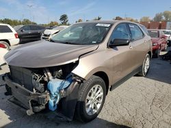 Salvage cars for sale at Bridgeton, MO auction: 2018 Chevrolet Equinox LS