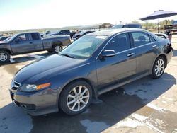 Salvage cars for sale at Grand Prairie, TX auction: 2007 Acura TSX