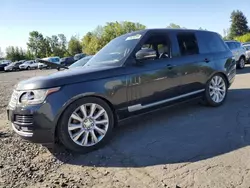 Land Rover Vehiculos salvage en venta: 2015 Land Rover Range Rover Supercharged