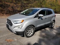 Ford salvage cars for sale: 2018 Ford Ecosport SE