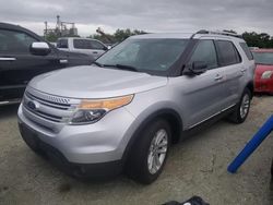 Salvage cars for sale at Riverview, FL auction: 2013 Ford Explorer XLT