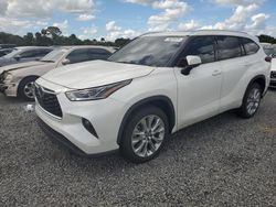 Salvage cars for sale at Riverview, FL auction: 2021 Toyota Highlander Limited