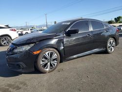 Salvage cars for sale at auction: 2017 Honda Civic EX