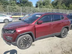 Jeep salvage cars for sale: 2020 Jeep Compass Sport