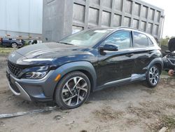 Salvage cars for sale at auction: 2022 Hyundai Kona Limited