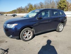 Salvage cars for sale at Brookhaven, NY auction: 2014 Mitsubishi Outlander SE