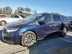 Salvage cars for sale at Spartanburg, SC auction: 2022 Honda Odyssey EXL