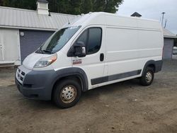 Salvage trucks for sale at East Granby, CT auction: 2015 Dodge RAM Promaster 2500 2500 High