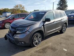 Salvage cars for sale at Ham Lake, MN auction: 2019 Honda Passport EXL