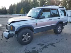 Salvage cars for sale at Arlington, WA auction: 2004 Land Rover Discovery II SE