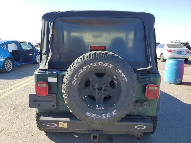 2001 Jeep Wrangler / TJ Sport