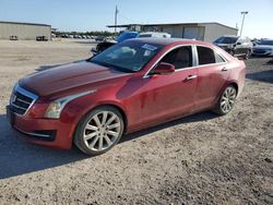 Salvage cars for sale at Temple, TX auction: 2015 Cadillac ATS Luxury