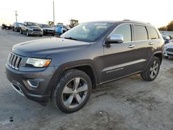 Salvage cars for sale at Oklahoma City, OK auction: 2014 Jeep Grand Cherokee Overland