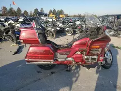 Salvage motorcycles for sale at Bridgeton, MO auction: 1998 Honda GL1500 SE