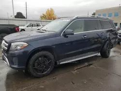 Carros salvage sin ofertas aún a la venta en subasta: 2017 Mercedes-Benz GLS 450 4matic