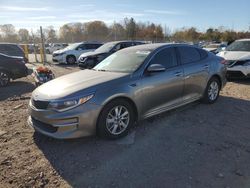 Salvage cars for sale at Chalfont, PA auction: 2018 KIA Optima LX