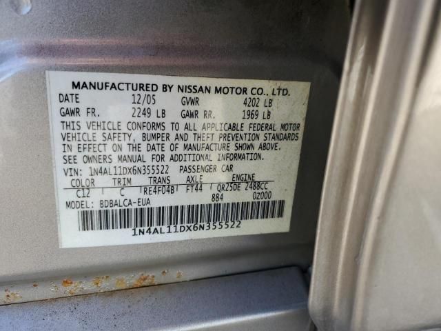 2006 Nissan Altima S