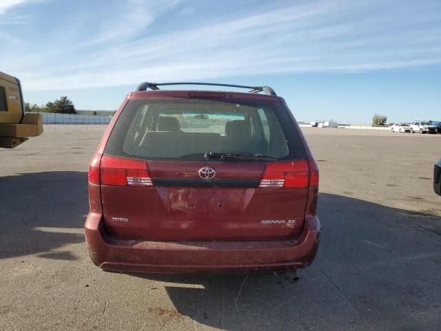 2005 Toyota Sienna CE