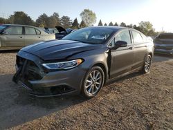 Salvage cars for sale at Elgin, IL auction: 2017 Ford Fusion SE