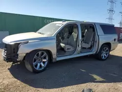 Cadillac salvage cars for sale: 2017 Cadillac Escalade ESV Premium Luxury