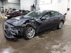 Salvage cars for sale at Ham Lake, MN auction: 2016 Mazda 6 Touring