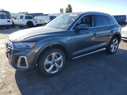 Salvage cars for sale at Hayward, CA auction: 2023 Audi Q5 Premium Plus 45