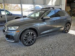 Salvage cars for sale at Rogersville, MO auction: 2018 Audi SQ5 Prestige