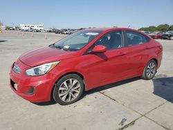 Salvage cars for sale at Grand Prairie, TX auction: 2017 Hyundai Accent SE