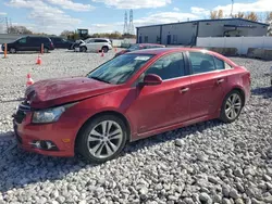 Vehiculos salvage en venta de Copart Barberton, OH: 2014 Chevrolet Cruze LTZ