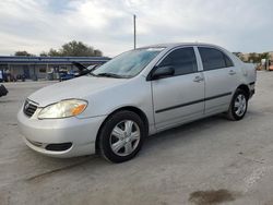 Salvage cars for sale at Orlando, FL auction: 2006 Toyota Corolla CE