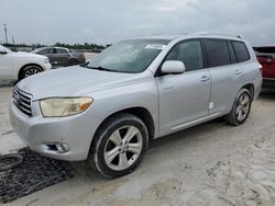 Salvage cars for sale from Copart Arcadia, FL: 2008 Toyota Highlander Limited