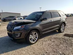 Ford salvage cars for sale: 2017 Ford Explorer Limited