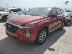 Carros dañados por inundaciones a la venta en subasta: 2019 Hyundai Santa FE SE