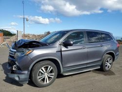 Honda salvage cars for sale: 2018 Honda Pilot EXL