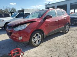 Salvage cars for sale at Riverview, FL auction: 2013 Hyundai Tucson GLS