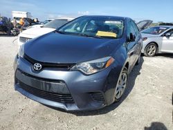 Carros dañados por inundaciones a la venta en subasta: 2015 Toyota Corolla L