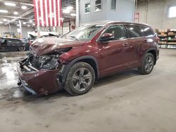 Salvage cars for sale at Blaine, MN auction: 2018 Toyota Highlander Limited