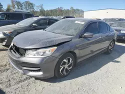 Vehiculos salvage en venta de Copart Spartanburg, SC: 2017 Honda Accord LX