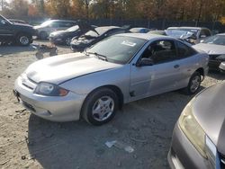 Salvage cars for sale at Waldorf, MD auction: 2005 Chevrolet Cavalier