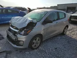 Chevrolet salvage cars for sale: 2019 Chevrolet Spark LS