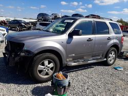 SUV salvage a la venta en subasta: 2008 Ford Escape XLT