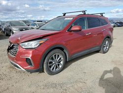 Salvage cars for sale at Helena, MT auction: 2017 Hyundai Santa FE SE