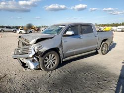 Salvage cars for sale at Houston, TX auction: 2016 Toyota Tundra Crewmax Limited