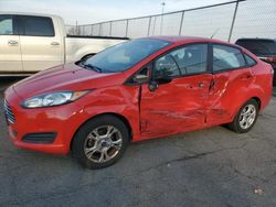 Salvage cars for sale from Copart Moraine, OH: 2015 Ford Fiesta SE