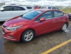 Salvage cars for sale at Woodhaven, MI auction: 2017 Chevrolet Cruze LT